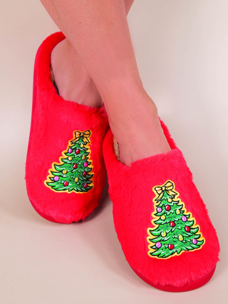 Simply Southern Preppy Holiday Super Soft Slippers