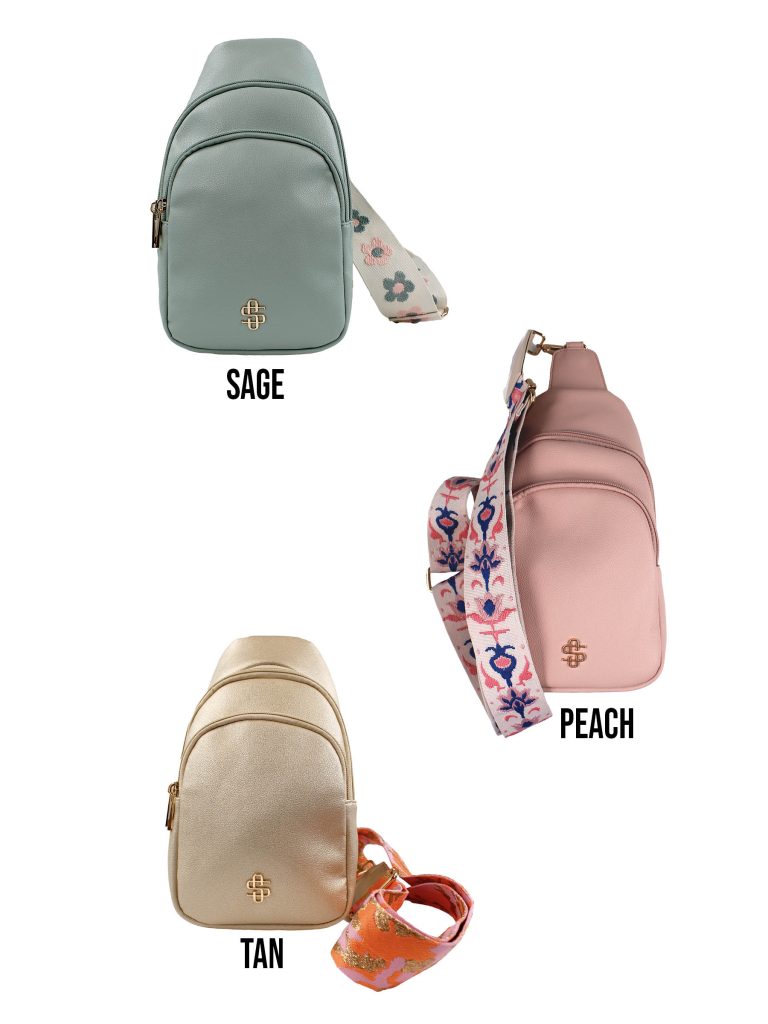 Peach sling bag hotsell