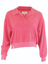 Simply Southern Classic Crop Collar Pullover Top &amp; Shorts