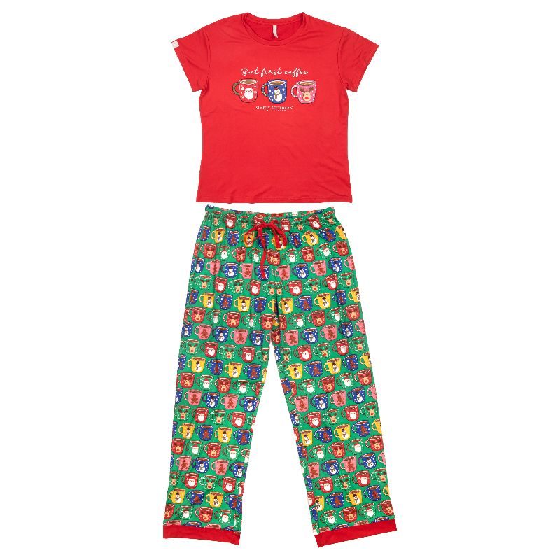 Southern Couture Preppy Christmas Candy Lounge Pants - SimplyCuteTees