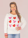 Simply Southern Valentine Everyday Long Sleeve Sweater