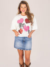 Simply Southern Preppy Sequins Hearts Top T-Shirt