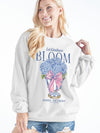 Simply Southern Kindness Bloom Long Sleeve Crew Sweatshirt