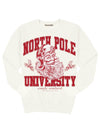 Simply Southern North Pole Santa Holiday Long Sleeve Crew Sweatshirt