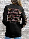 Simply Southern Anxiety From My Dog Long Sleeve T-Shirt