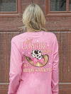 Simply Southern Half Cowgirl Girly Long Sleeve T-Shirt