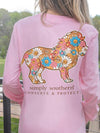 Simply Southern Lion Tracker Happy Candy Long Sleeve T-Shirt