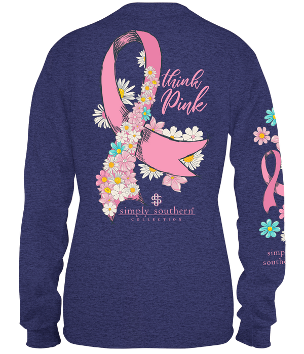 Southern Couture Classic Cure All The Colors Cancer T-Shirt Medium / Heather Sapphire