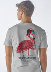 Simply Southern Merican Dude USA Flamingo Unisex T-Shirt