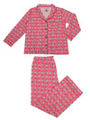 Simply Southern Holiday Patterns PJ Pants &amp; Top Set