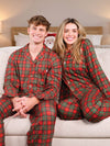 Simply Southern Holiday Plaid PJ Pants &amp; Top Set