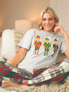 Simply Southern Nutcracker Holiday PJ Pants &amp; T-Shirt Set