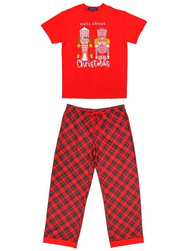 Simply Southern Nuts Holiday PJ Pants & T-Shirt Set