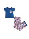 Simply Southern Preppy Patterns PJ Pants &amp; T-Shirt Set