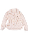 Simply Southern Jess Pullover Soft Sherpa Shacket Jacket