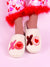 Simply Southern Preppy Xoxo Valentines Super Soft Slippers