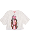 Simply Southern Preppy Sequins Nutcracker Holiday Top T-Shirt