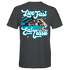 Southern Attitude Live Fast Eat Trash Raccoon T-Shirt