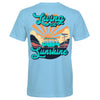 Southern Attitude Living on Sunshine Bus T-Shirt