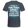 Southern Attitude Functional Adult Every Day T-Shirt