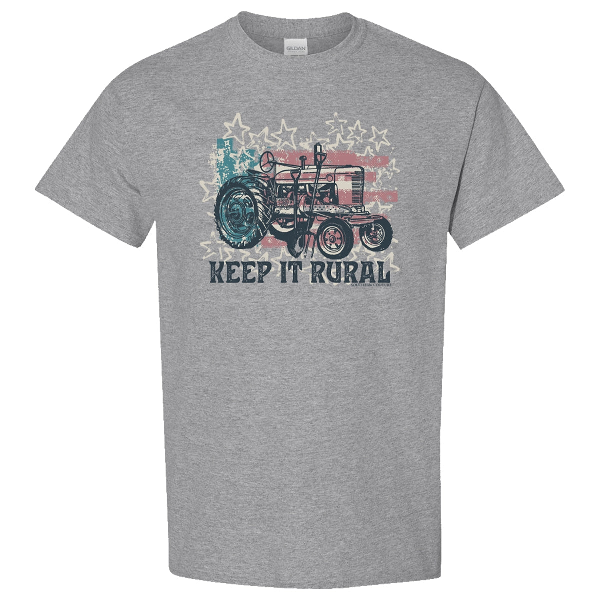 Southern Couture Soft Keep It Rural USA T-Shirt