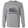 Southern Couture Soft Keep It Rural USA Long Sleeve T-Shirt