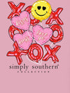 Simply Southern XOXO Balloons Valentines T-Shirt