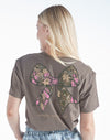 Simply Southern Pink Camo Bow T-Shirt