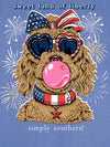 Simply Southern Liberty Dog USA T-Shirt