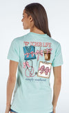 Simply Southern Scrub Life Nurse Mint T-Shirt