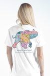 Simply Southern Elephant Tracker Patch T-Shirt