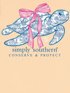 Simply Southern Turtle Tracker Roses T-Shirt