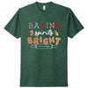 Southernology Baking Spirits Bright Holiday Canvas T-Shirt