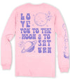 Simply Southern Love Saturn Long Sleeve T-Shirt