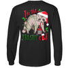 Southern Attitude Trashy Elf Holiday Long Sleeve T-Shirt