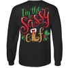 Southern Attitude Sassy Elf Holiday Long Sleeve T-Shirt