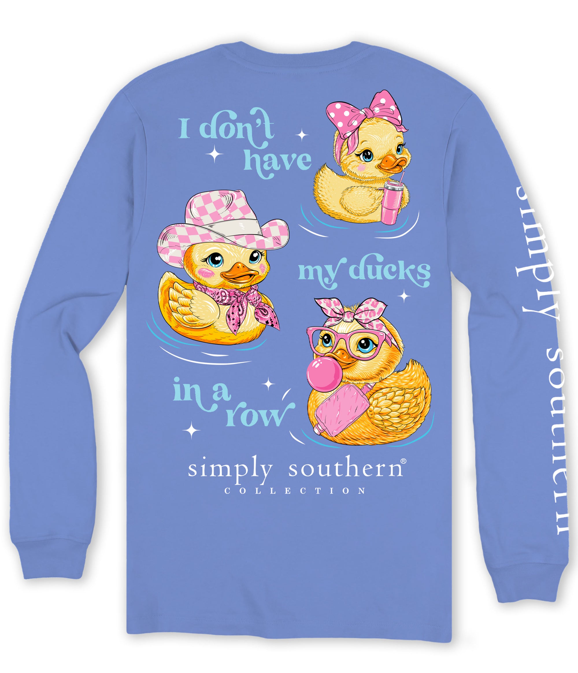 Simply Southern Ducks In A Row Long Sleeve T-Shirt