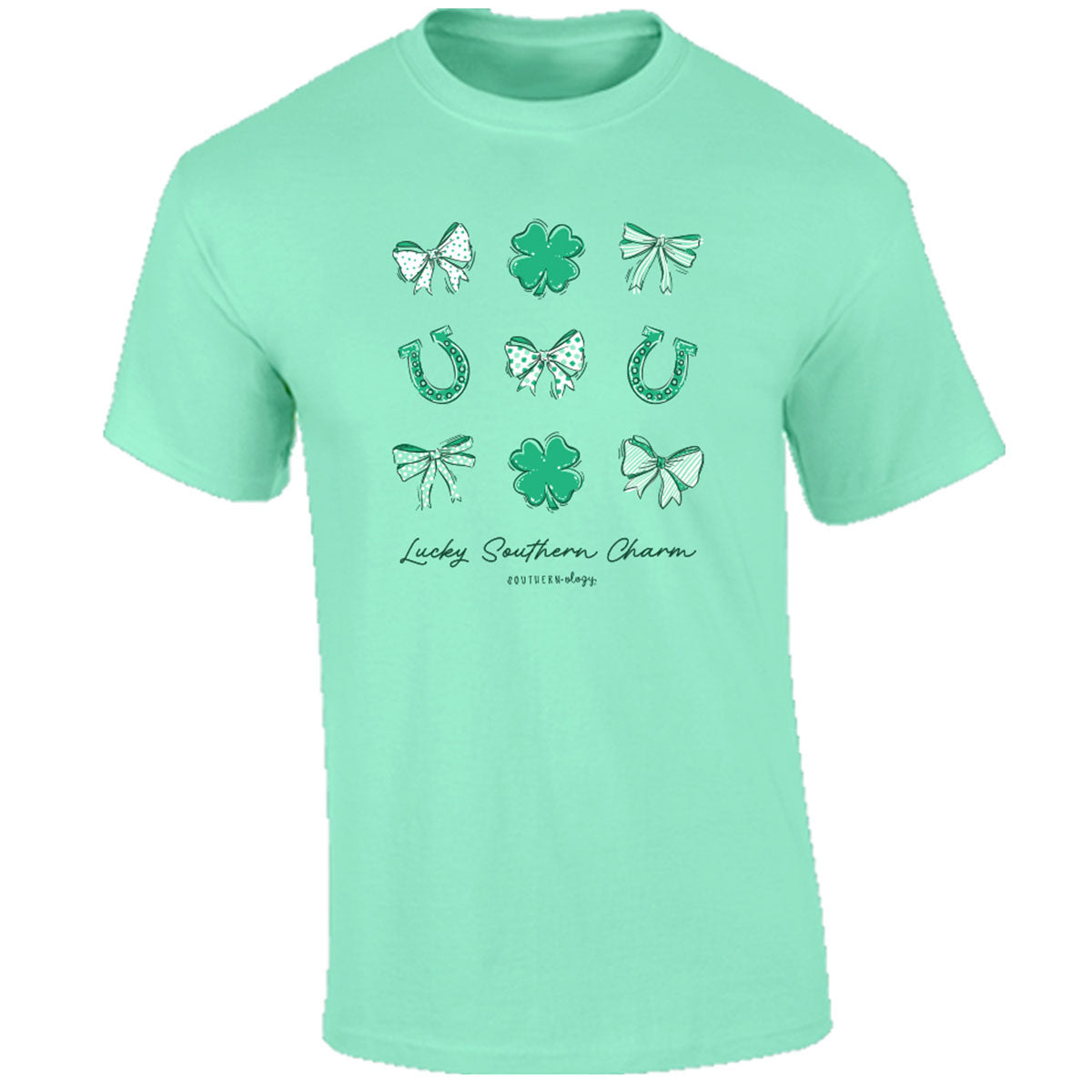 Southernology Lucky Southern Charm Irish Comfort Colors T-Shirt