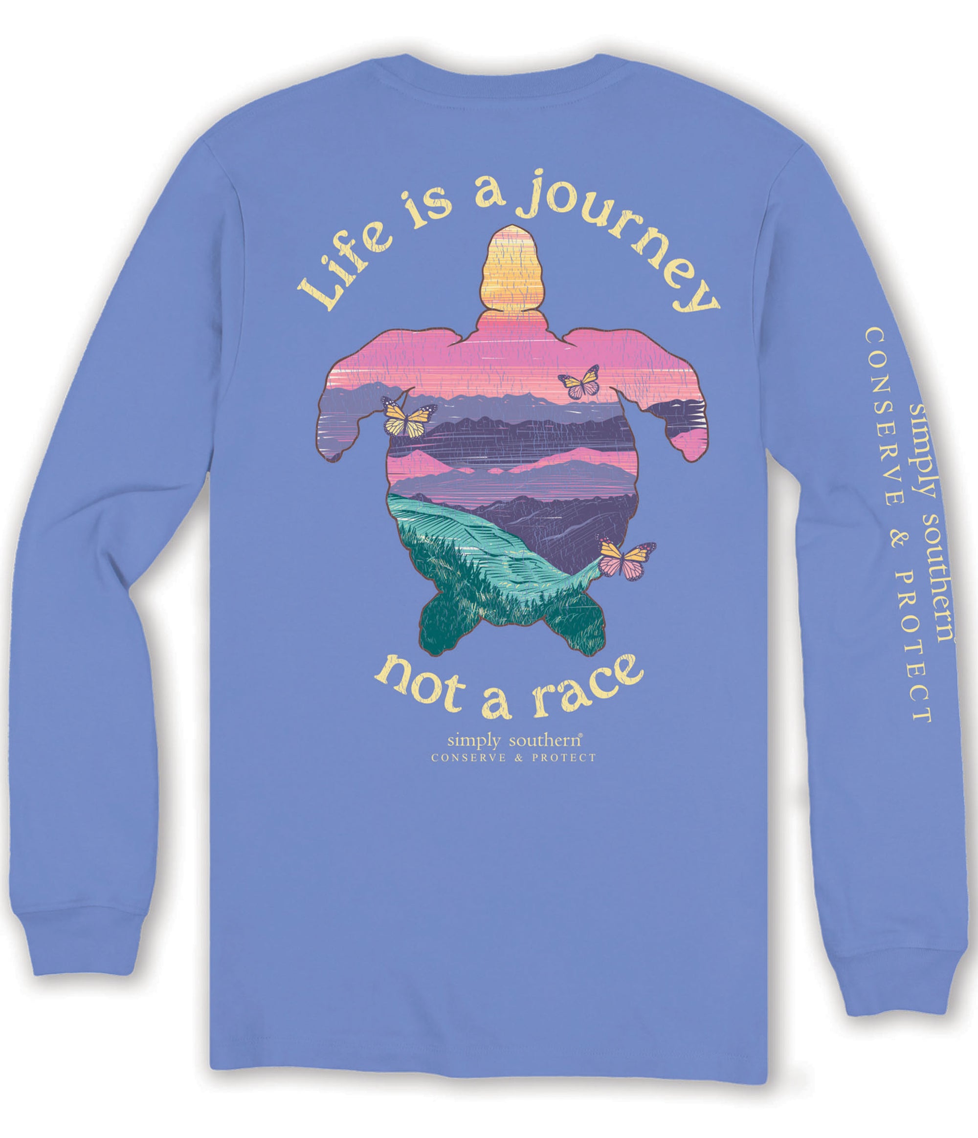 Simply Southern Turtle Tracker Journey Long Sleeve T-Shirt