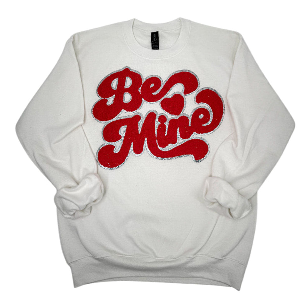 Girlie Girl Be Mine Valentine Long Sleeve Sweatshirt