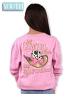 Simply Southern Half Cowgirl Girly Long Sleeve T-Shirt