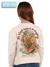 Simply Southern Lion Tracker Be Brave Long Sleeve T-Shirt