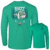 Southernology Happy Camper Comfort Colors Long Sleeve T-Shirt