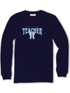 Simply Southern Blessed Teacher Bow Long Sleeve T-Shirt