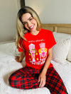 Simply Southern Nuts Holiday PJ Pants &amp; T-Shirt Set