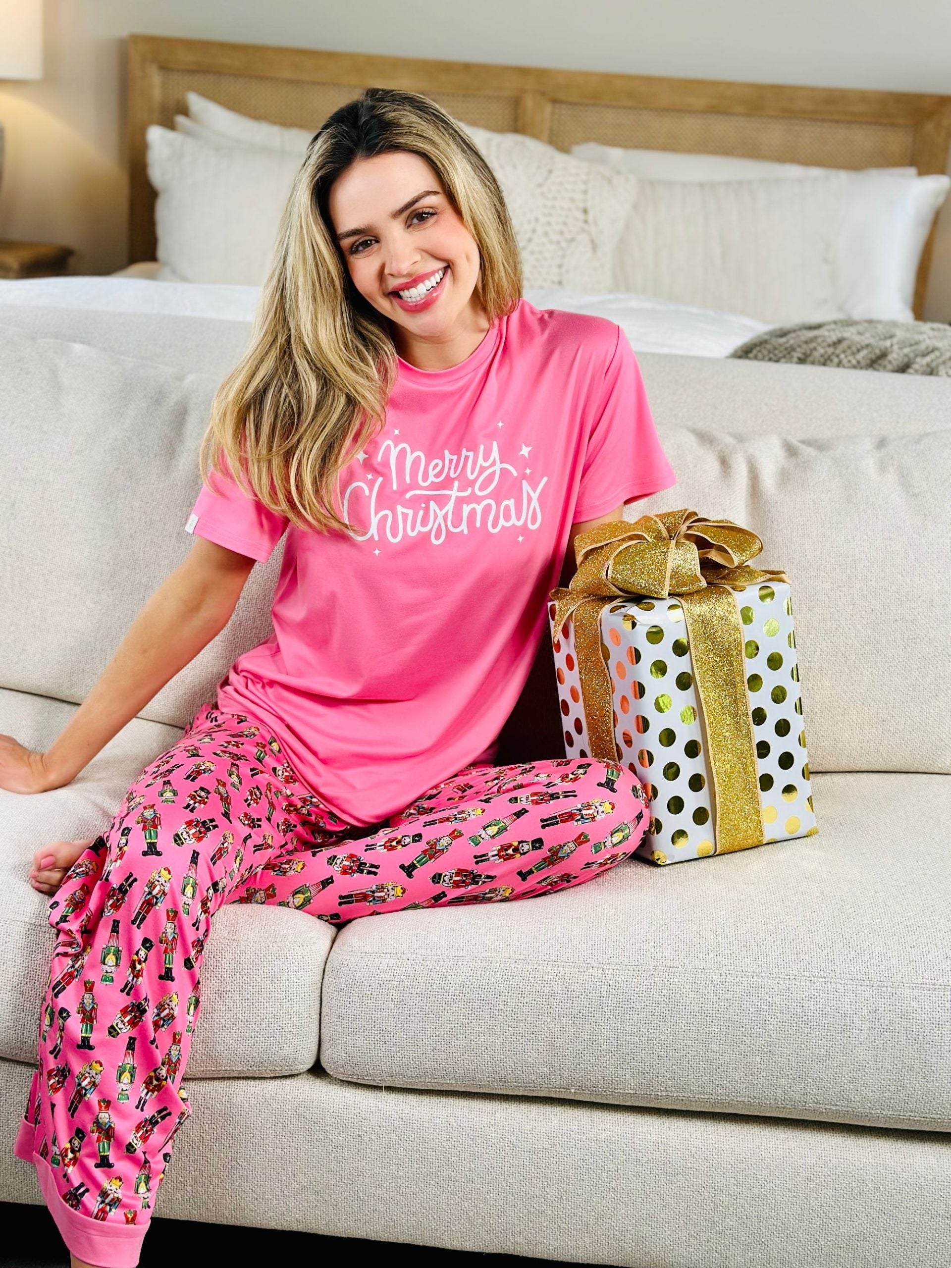 Simply Southern Merry Holiday PJ Pants & T-Shirt Set