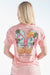 Simply Southern Sandals Beach Peach T-Shirt