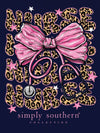 Simply Southern Leopard Nurse Bow T-Shirt