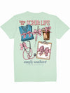 Simply Southern Scrub Life Nurse Mint T-Shirt