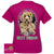 Girlie Girl Originals Preppy Best Friend Dog Sunflower T Shirt